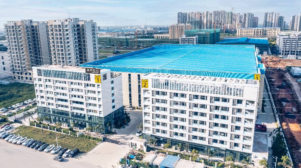 Guangdongi provintsis Zhaoqingi uue tehase planeerimine ja omadused