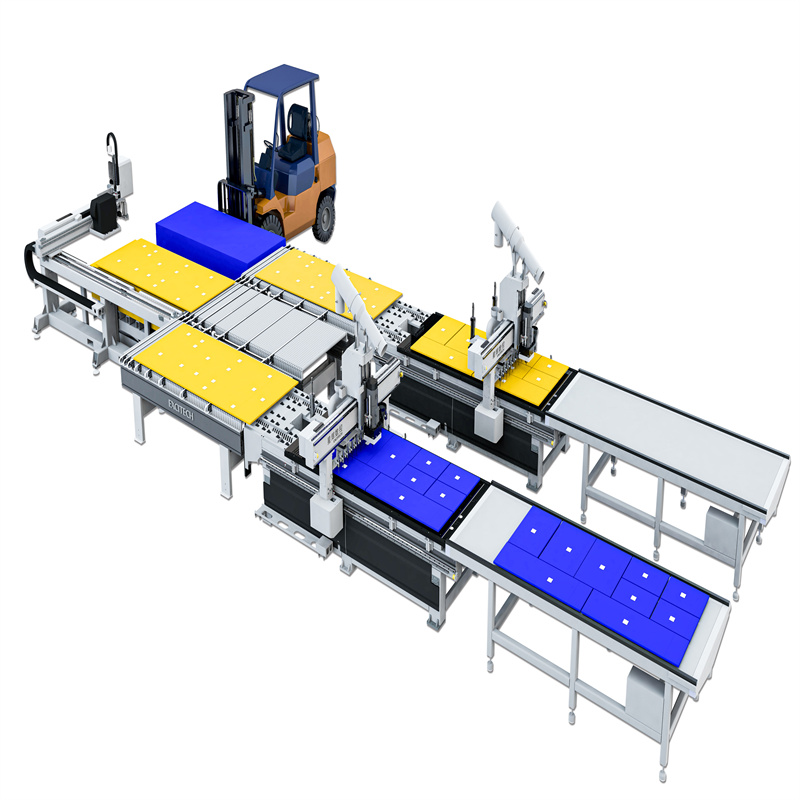 Puidutöötlemise CNC intelligentne mööblitehase pesaüksus